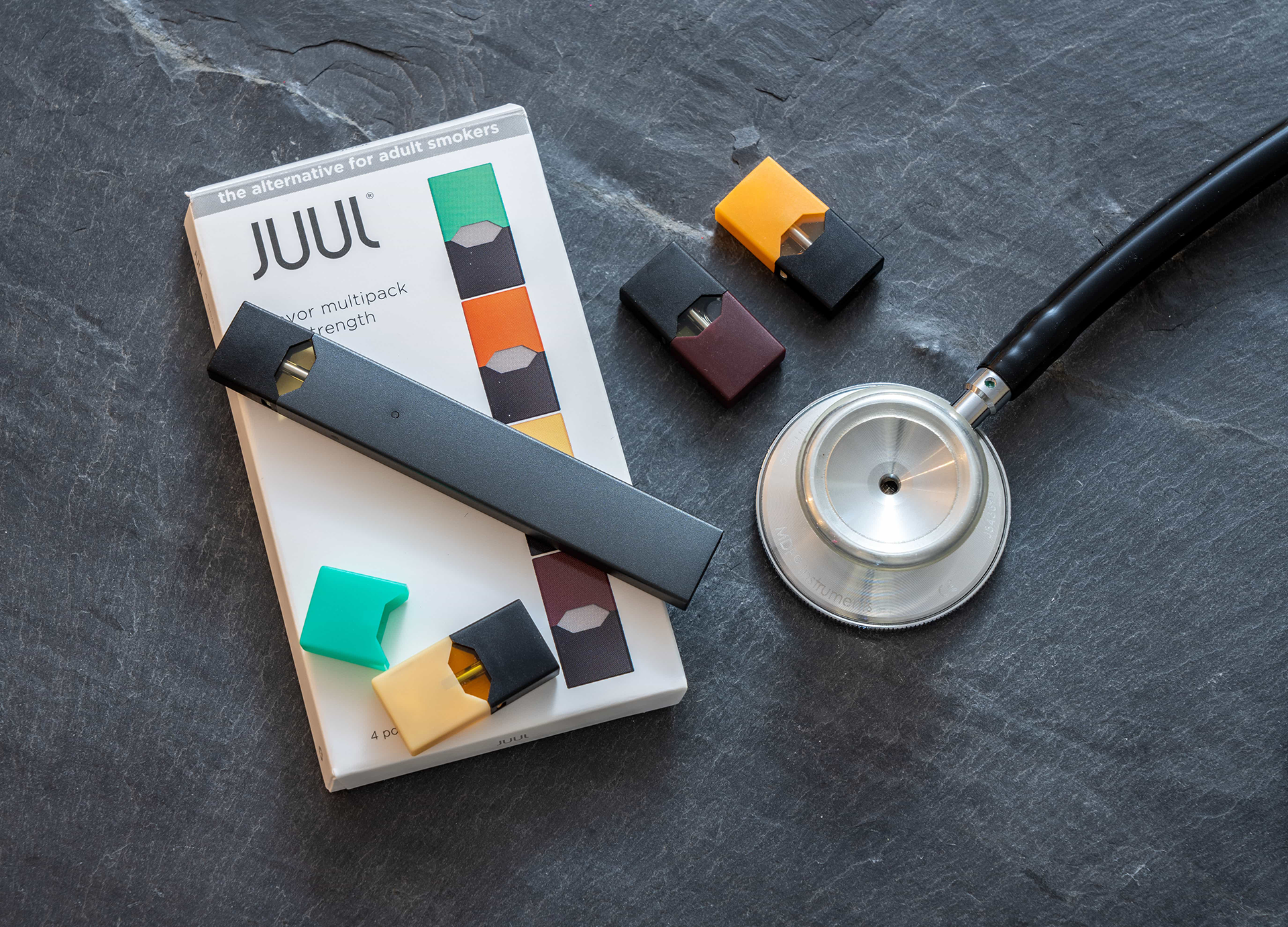 JUUL vaping devices